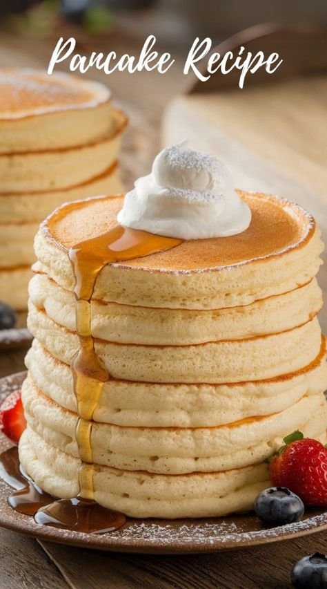 Fluffy pancakes
