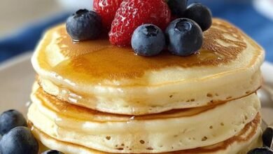 fluffy pancakes