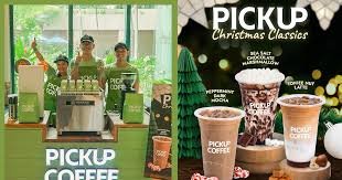 pick up coffee menu